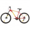 Bicicleta de montanha 21 velocidades roda 27.5 42 cm vermelho 1