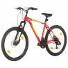 Bicicleta de montaña 21 velocidad 27.5 pulgadas rueda 42cm rojo 2