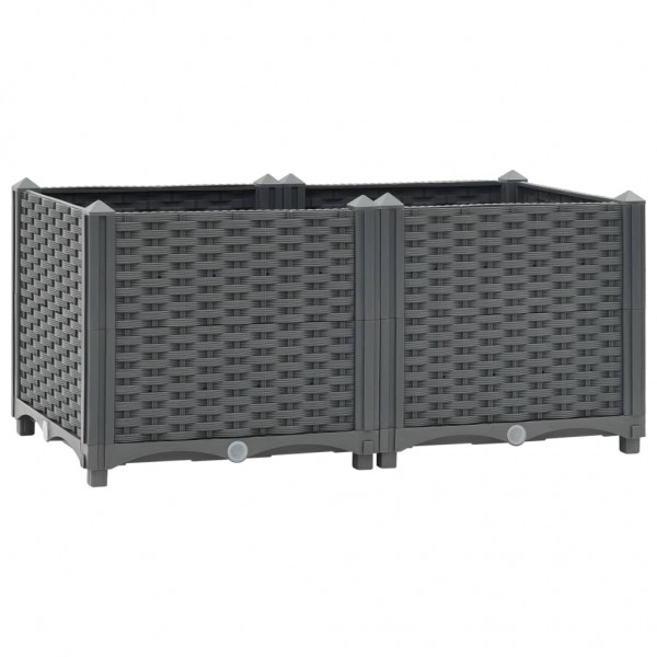 Arriate polipropileno 80x40x38 cm M 2