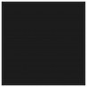 Mesa de centro negra con vidrio negro 80x80x35 cm 3