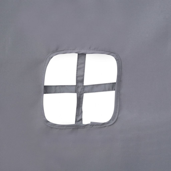 Tienda tipi niños y bolsa piel de melocotón gris 120x120x150cm M 3