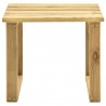Mesa de tumbona madera de pino impregnada 30x30x26 cm 2