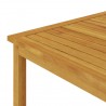 Mesa lounge de jardim 63x63x30 cm madeira de acácia maciça 4