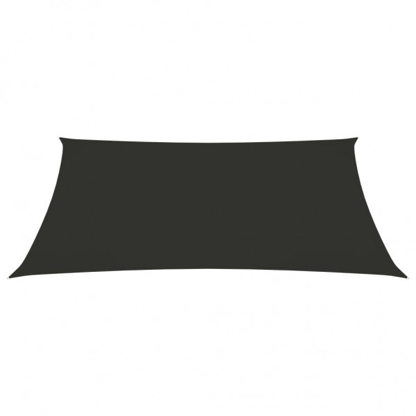 Para-sol est. vela tecido oxford retangular 2.5x4.5 m antracite M 3