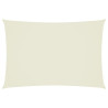 Para-sol estilo vela tecido oxford retangular 3x5 m creme 1