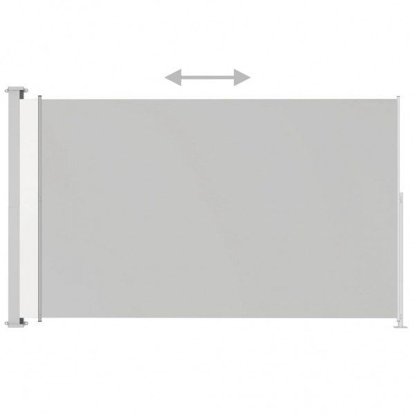 Toldo lateral retráctil para patio crema 200x300 cm M 3