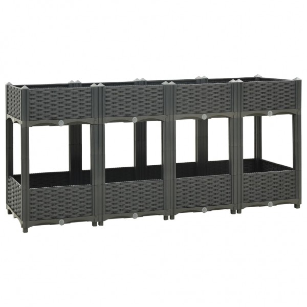 Arriate polipropileno 160x40x71 cm M 2