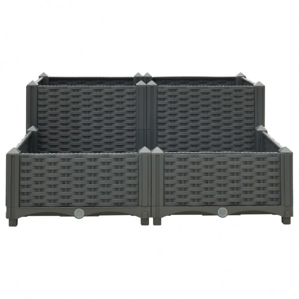 Arriate polipropileno 80x80x38 cm M 3