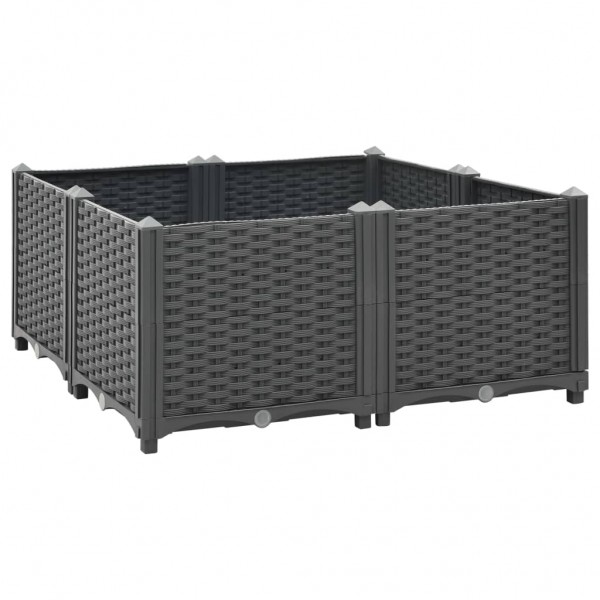 Arriate polipropileno 80x80x38 cm M 2