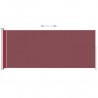 Toldo lateral retrátil para pátio 180x500 cm vermelho 3
