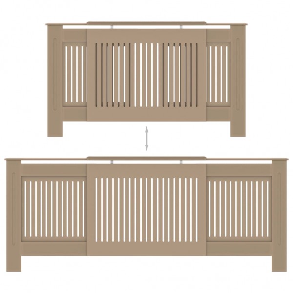 Cubierta para radiador MDF 205 cm M 5