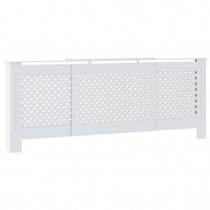 Cobertura de radiador MDF 205 cm branco H