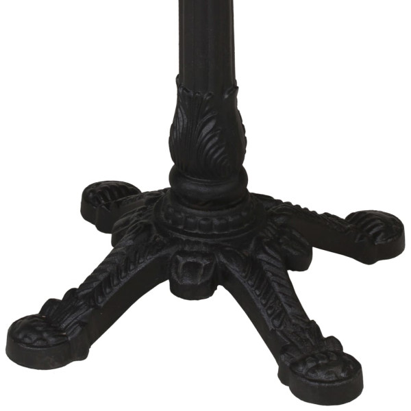 Mesa bistrô 60x60x77 cm madeira de mangueira áspera M 4