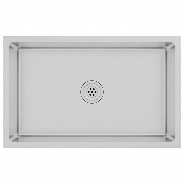 Lava-louça de cozinha artesanal aço inoxidável M 2