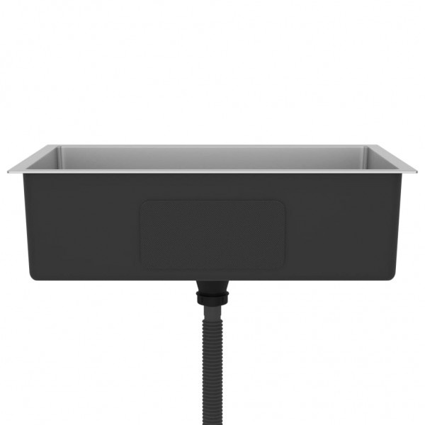 Fregadero de cocina hecho a mano de acero inoxidable M 5