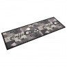 Alfombra de cocina lavable Coffee azul 60x180 cm 2