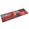 Alfombra de cocina lavable Tomatoes 60x300 cm 5