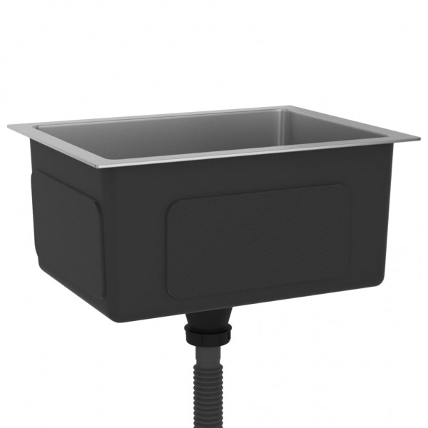 Fregadero de cocina hecho a mano acero inoxidable M 4