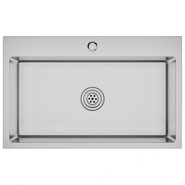 Lava-louça de cozinha artesanal aço inoxidável M 2