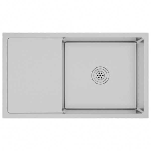 Lava-louça de cozinha artesanal aço inoxidável M 2