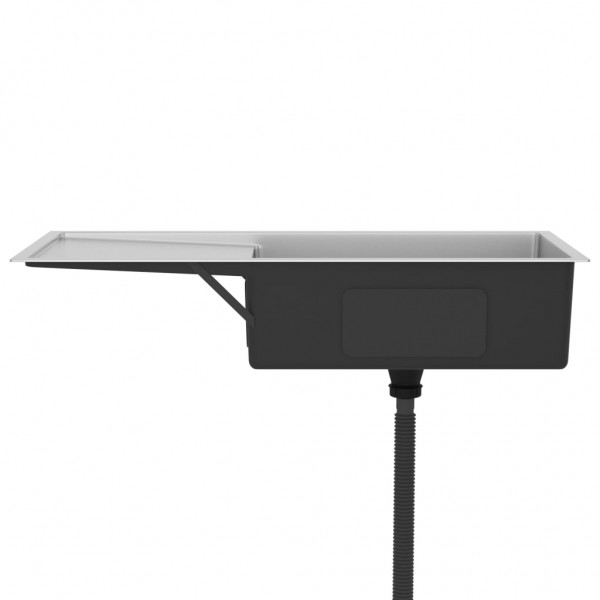 Fregadero de cocina hecho a mano de acero inoxidable M 5