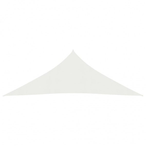 Toldo de vela HDPE blanco 160 g/m² 4.5x4.5x4.5 m M 3