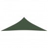 Toldo de vela HDPE verde oscuro 160 g/m² 5x5x6 m 3