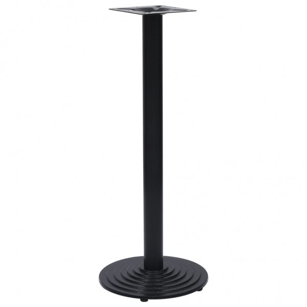 Pata de mesa de bistró hierro fundido negro Ø43x107 cm D