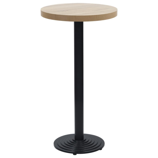 Pata de mesa de bistró hierro fundido negro Ø43x107 cm M 2