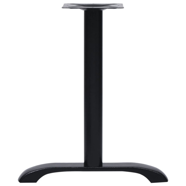 Pernas de mesa de bistrô 2 peças ferro fundido preto 61x8x72 cm M 4