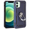 Carcaça COOL para iPhone 12 / 12 Pro anel rígido azul 1