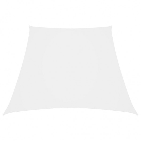 Toldo de vela tela oxford trapecio blanco 3/4x3 m D