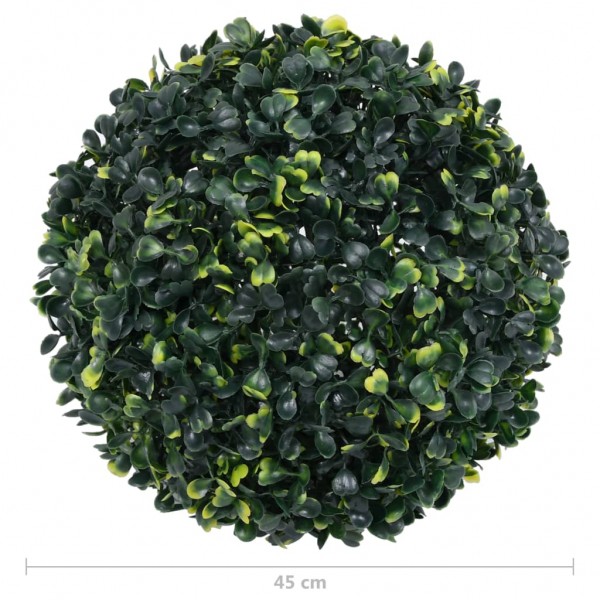 Bolas de boj artificial 2 unidades 45 cm M 4