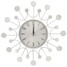 325165  Wall Clock Silver 40 cm Metal 2