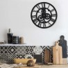 Reloj de pared acrílico negro 30 cm 1