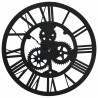 Reloj de pared acrílico negro 30 cm 2