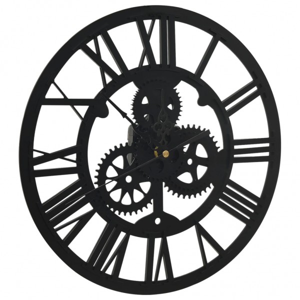 Reloj de pared acrílico negro 30 cm M 3