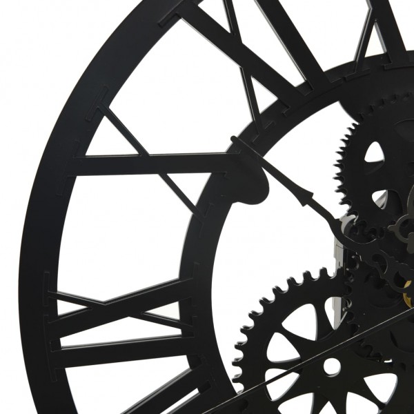 Relógio de parede 30 cm acrílico preto M 4
