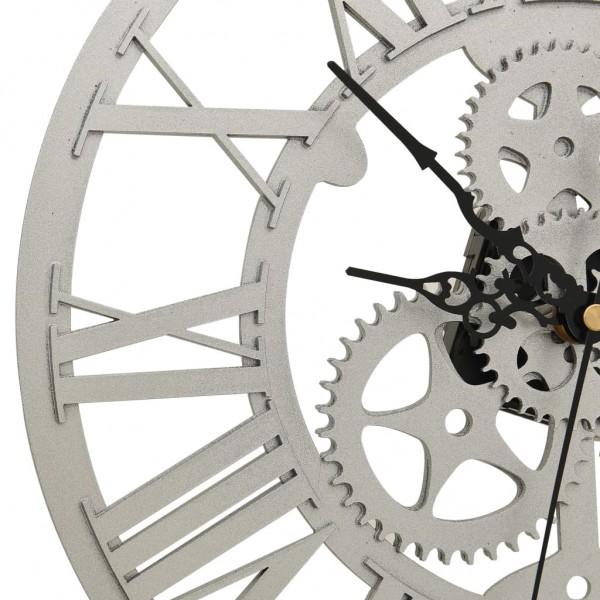 Reloj de pared acrílico plateado 30 cm M 4