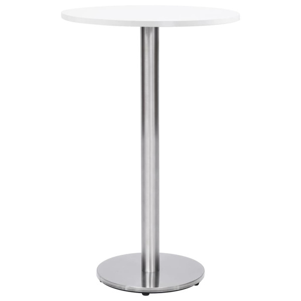 Toalha de mesa articulada em aço inoxidável chapeado Ø45x107 cm M 2