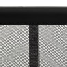 Mosquitera para puerta 10 pzas cortina de malla negro 240x240cm 5
