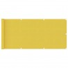Tela varanda PEAD 75x400 cm amarelo 1