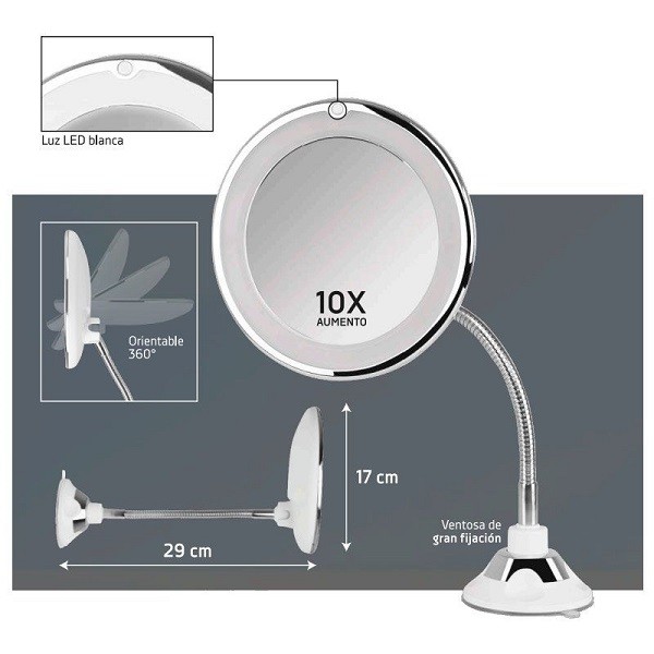 Espelho cosmético orbegozo esp 1020 M 4