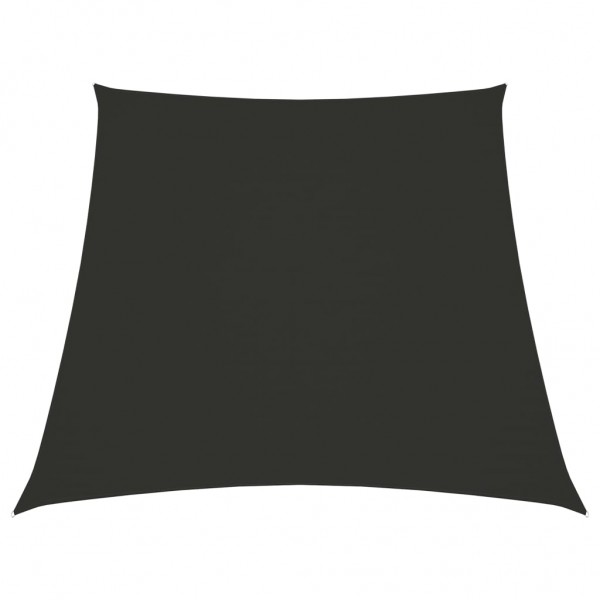 Toldo de vela tela oxford trapecio gris antracita 2/4x3 m D