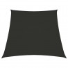Toldo de vela tela oxford trapecio gris antracita 2/4x3 m 1