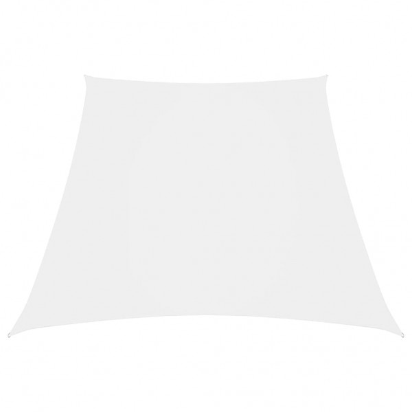Toldo de vela tela oxford trapecio blanco 2/4x3 m D