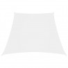 Para-sol estilo vela tecido oxford trapézio 2/4x3 m branco 1