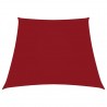 Para-sol estilo vela tecido oxford trapézio 2/4x3 m vermelho 1