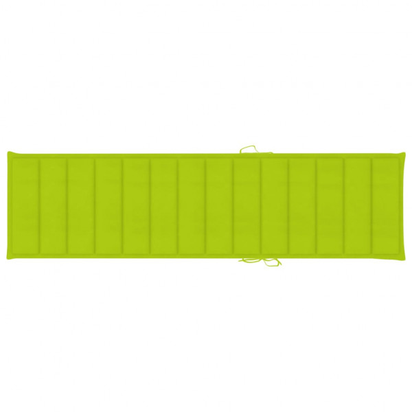 Almofadão p/ espreguiçadeira tecido oxford verde brilhante M 3