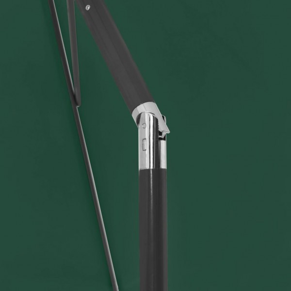 Sombrilla de playa verde 180x120 cm M 3